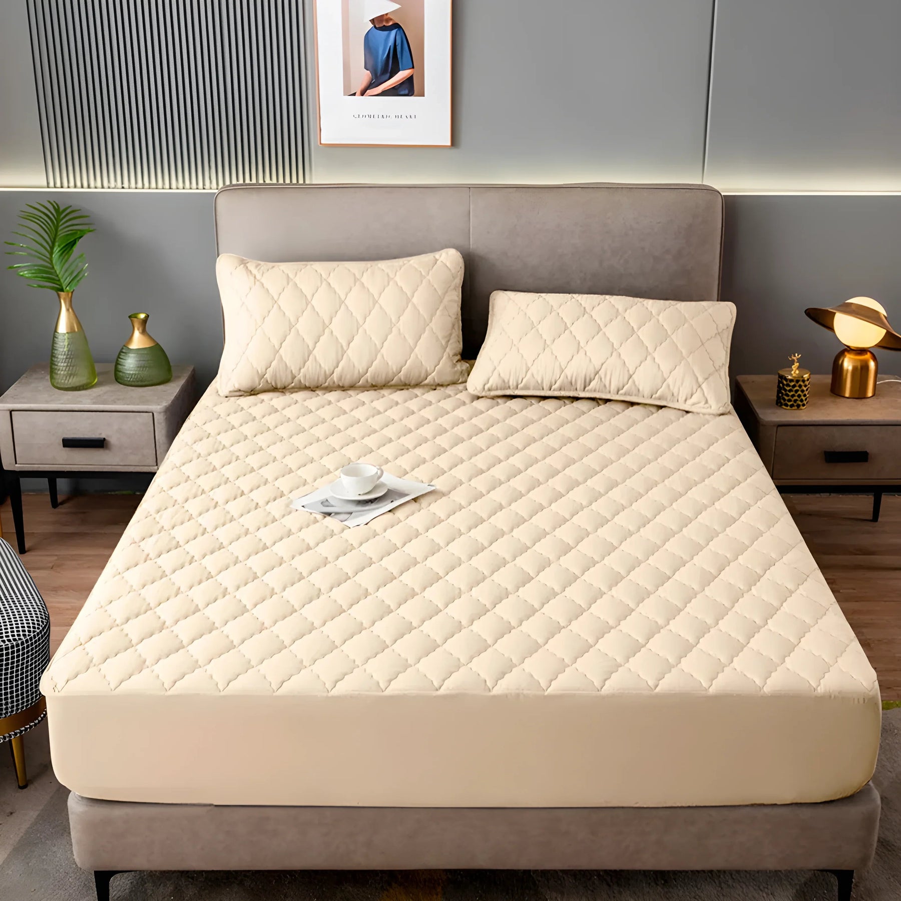 Kit Roupa de Cama Completa - Texturizada
