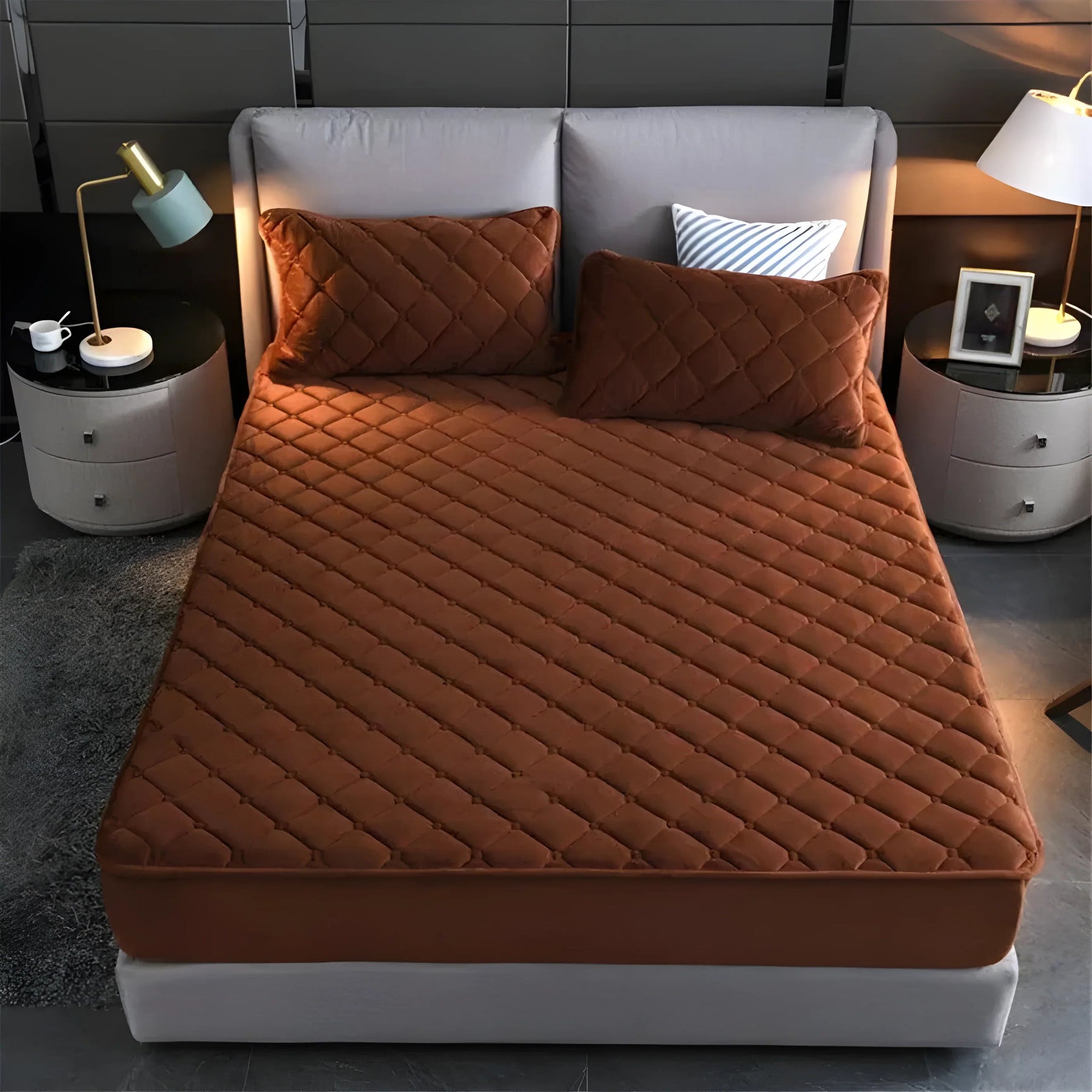 Kit Roupa de Cama Completa - Texturizada