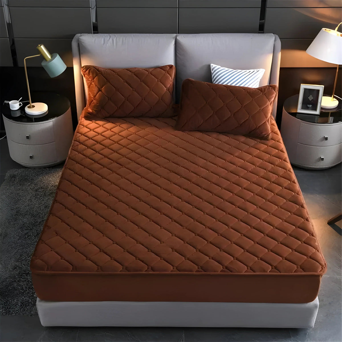 Kit Roupa de Cama Completa - Texturizada
